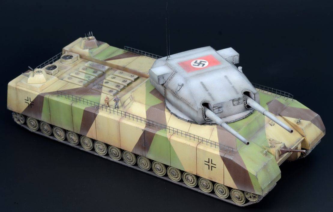 Landkreuzer P1000 Ratte & Panzer VIII Maus – Image 7