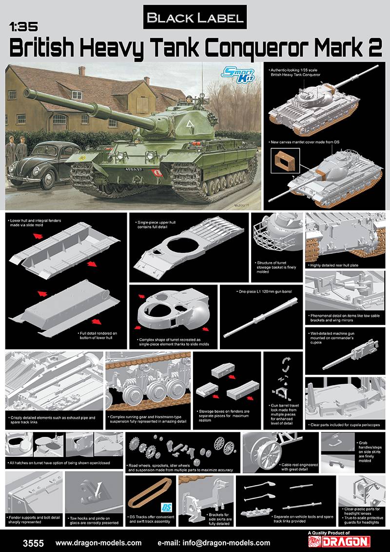 British Heavy Tank Conqueror Mark 2 – Image 2