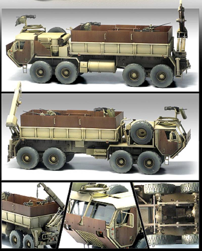 U.S Army M985 HEMTT 8 X 8 Gun Truck – Image 3