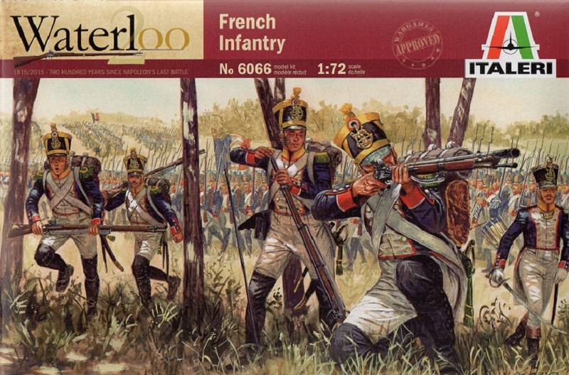 WATERLOO (200years) French Infantry