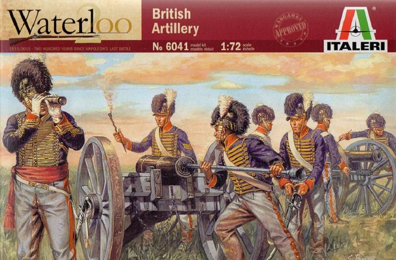 WATERLOO (200years) British Artillery