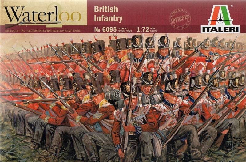 WATERLOO (200 years) British Infantry