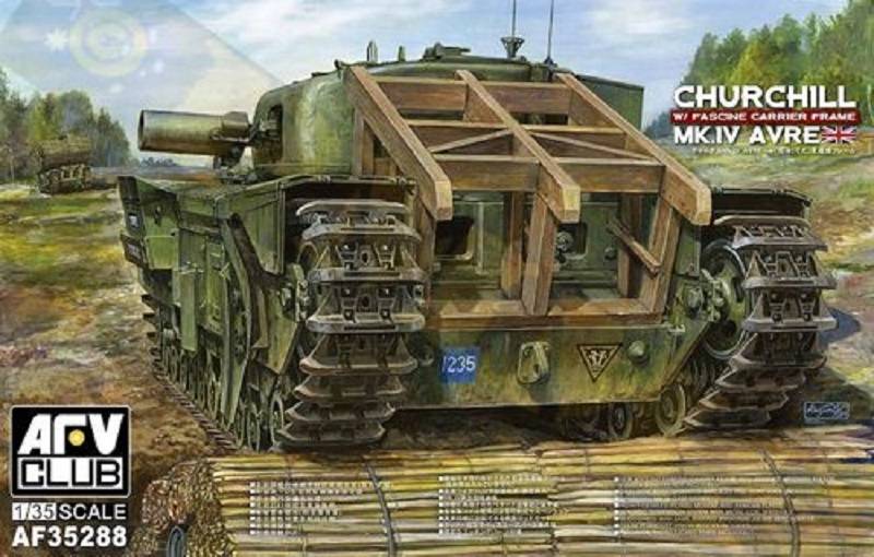 Churchill Mk.IV AVRE w/Fascine Carrier Frame