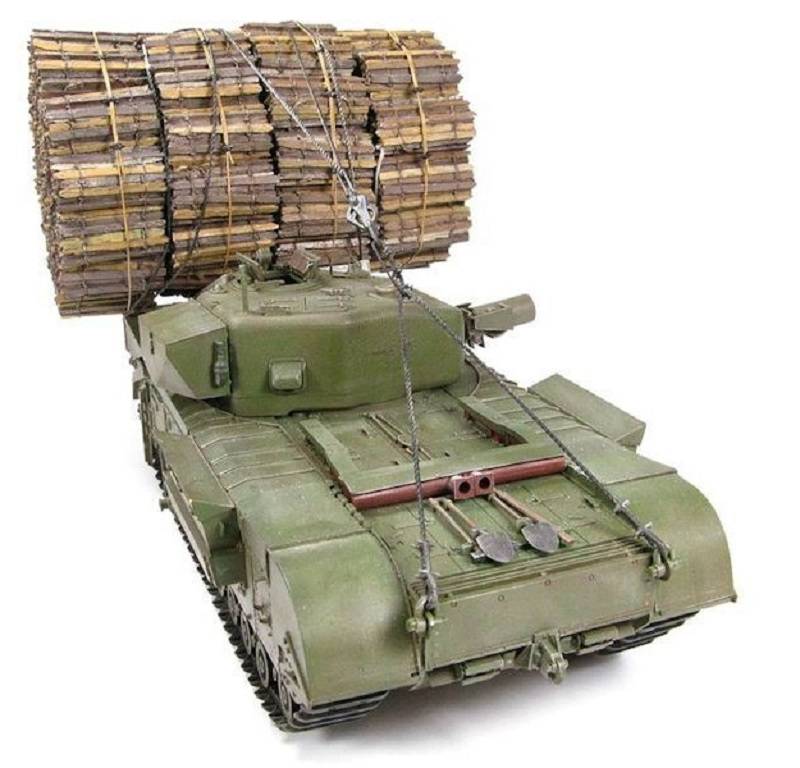 Churchill Mk.IV AVRE w/Fascine Carrier Frame – Image 4