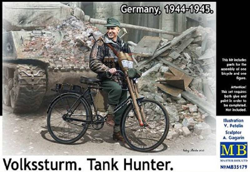 Volkssturm. Tank hunter Germany 1944-1945