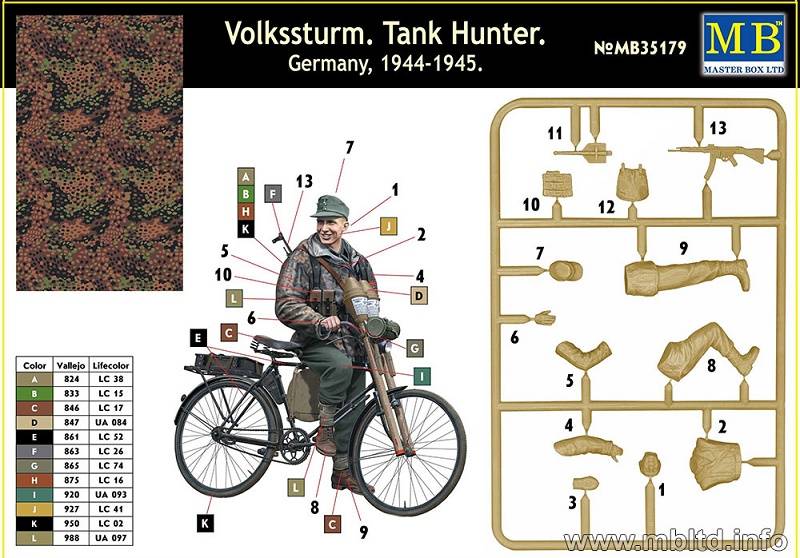 Volkssturm. Tank hunter Germany 1944-1945 – Image 2