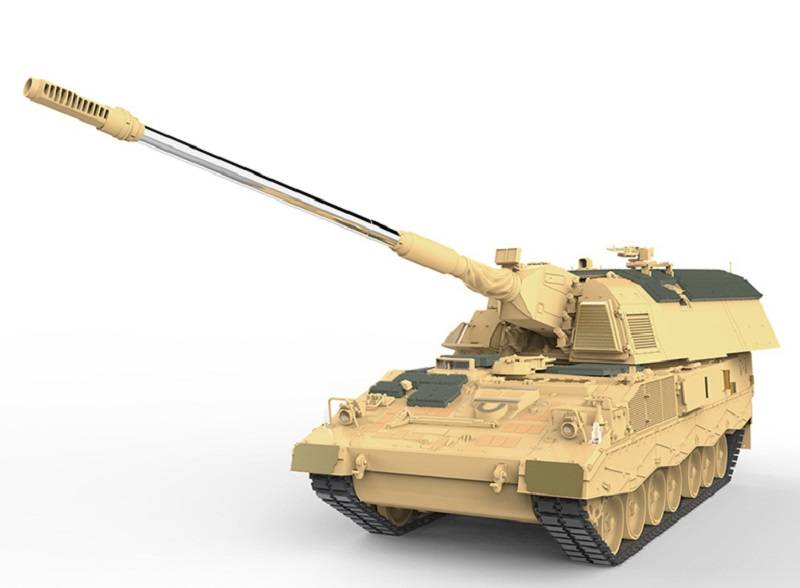GERMAN SELF-PROPELLED HOWITZER PANZERHAUBITZE 2000 w/ADD-ON ARMOUR – Image 2