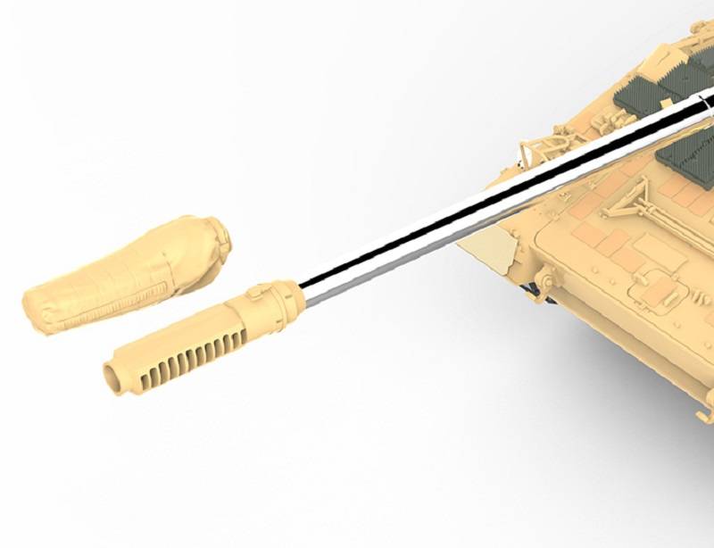 GERMAN SELF-PROPELLED HOWITZER PANZERHAUBITZE 2000 w/ADD-ON ARMOUR – Image 6