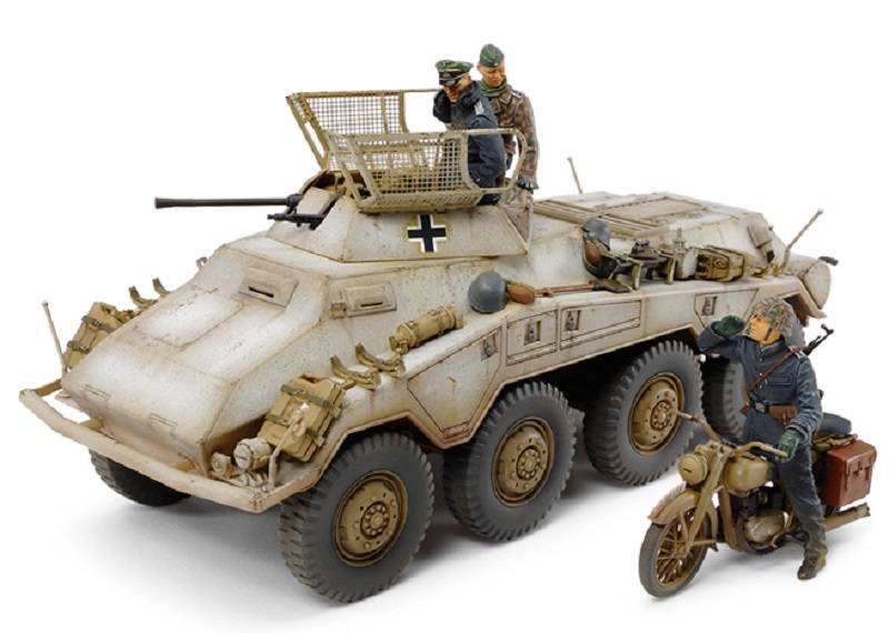 German Heavy Armored Car Sd.Kfz.234/1 (w/2cm Gun) – Image 2