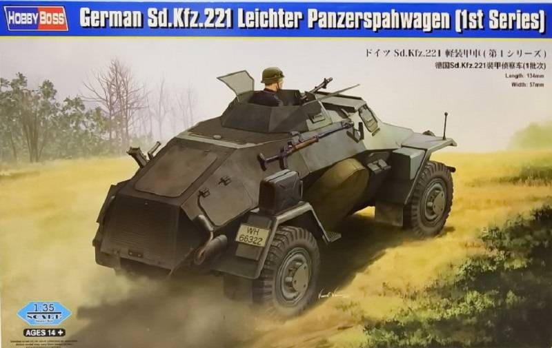German Sd.Kfz.221 Leichter Panzerspahwagen (1st Series)