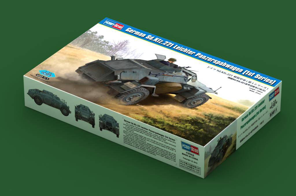 German Sd.Kfz.221 Leichter Panzerspahwagen (1st Series) – Image 3