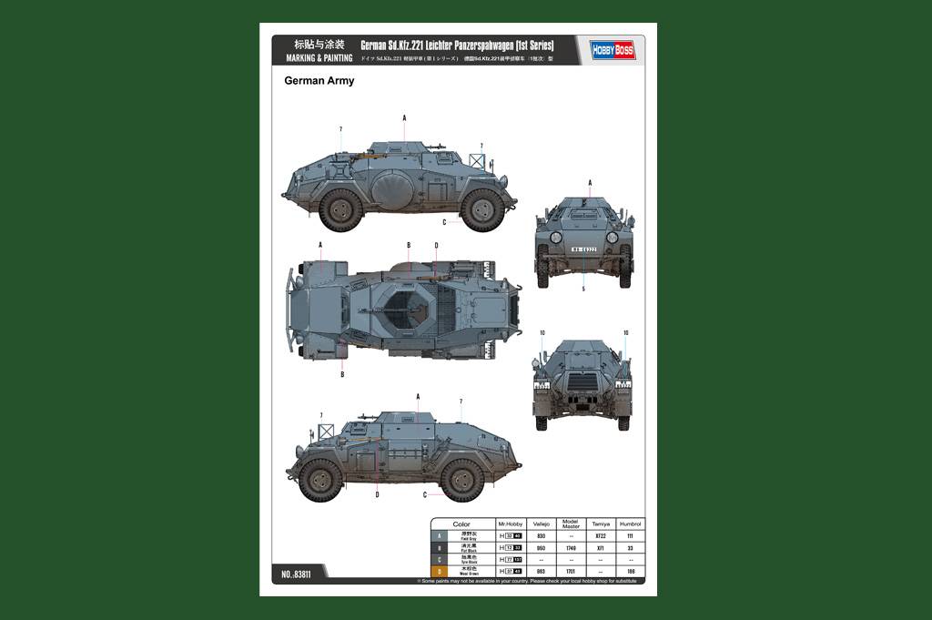 German Sd.Kfz.221 Leichter Panzerspahwagen (1st Series) – Image 4