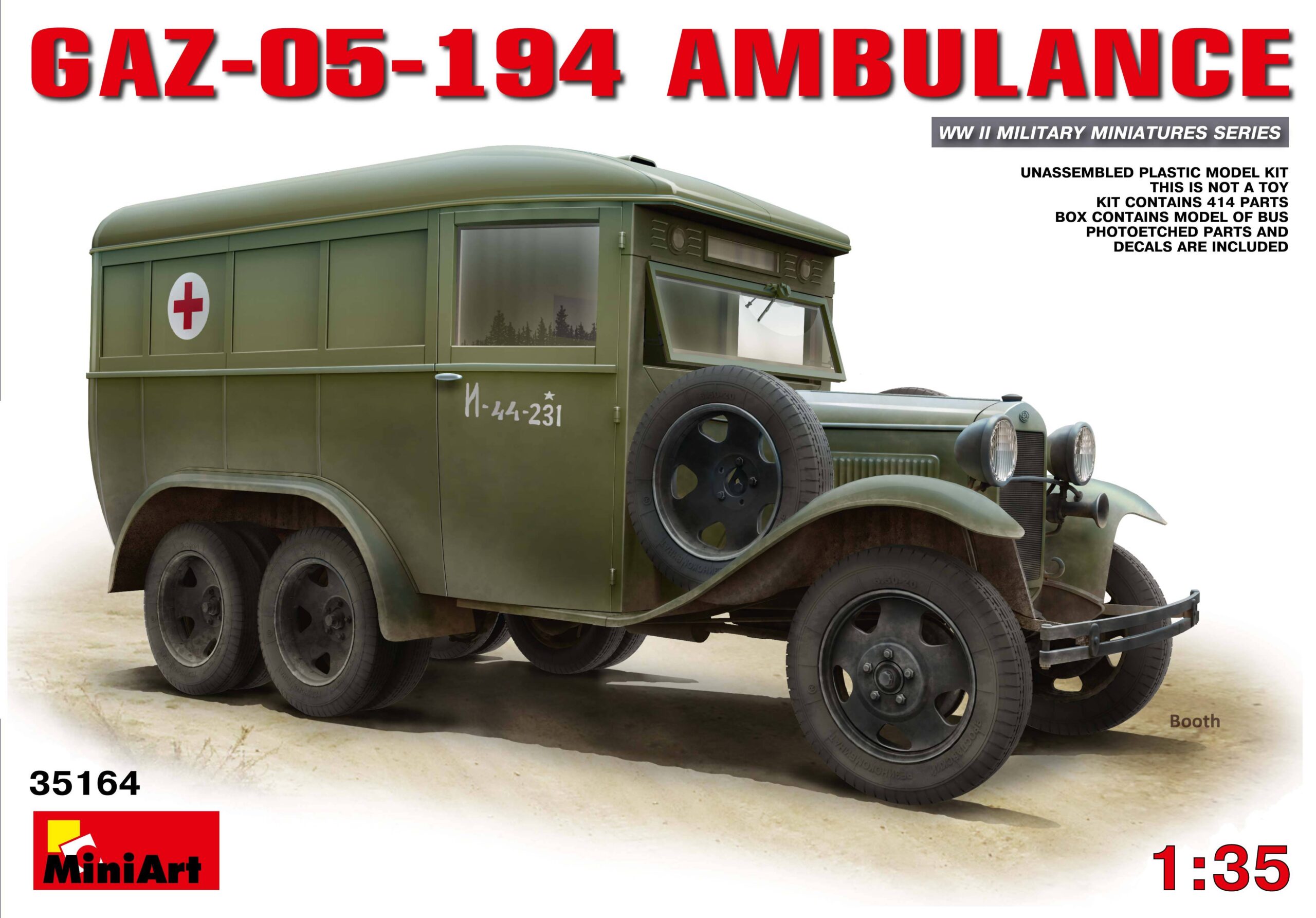 GAZ-05-194 AMBULANCE