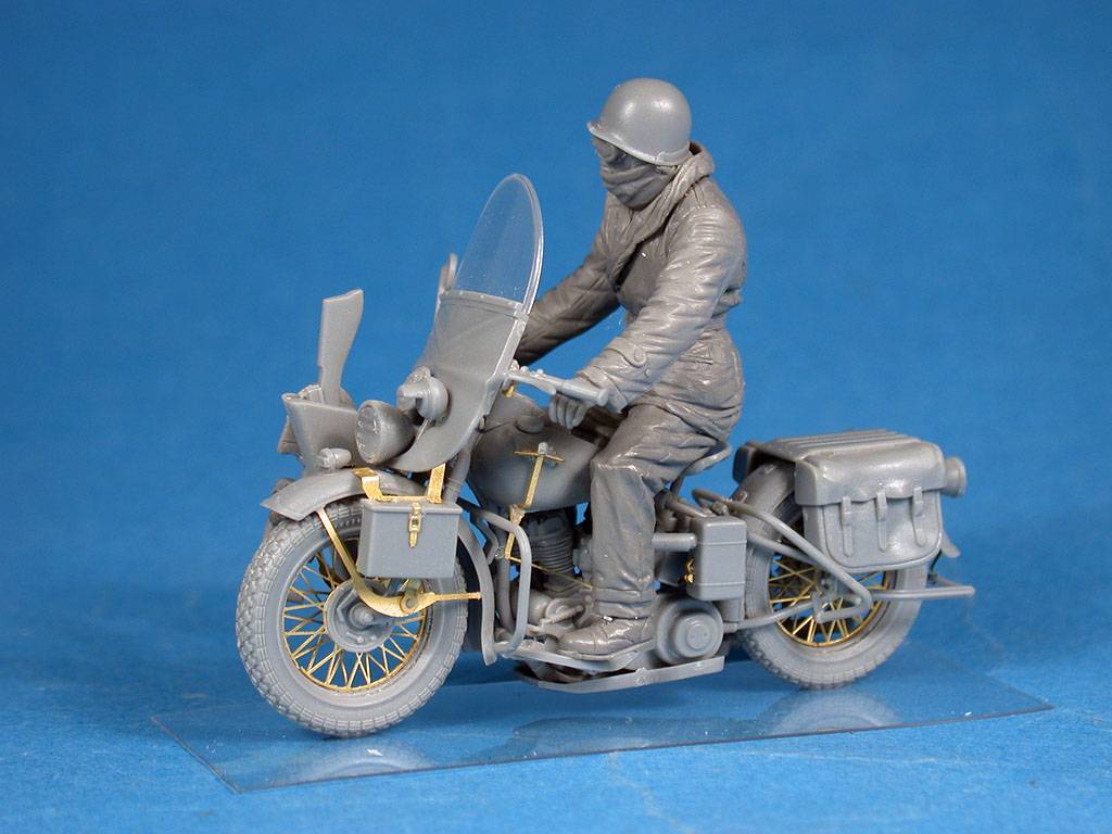 U.S. MOTORCYCLE WLA w/RIDER – Image 3