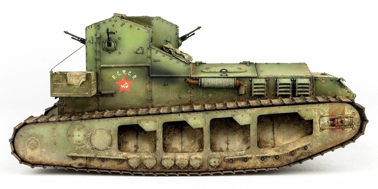 Whippet Mk A char moyen de la Première Guerre mondiale – Image 3