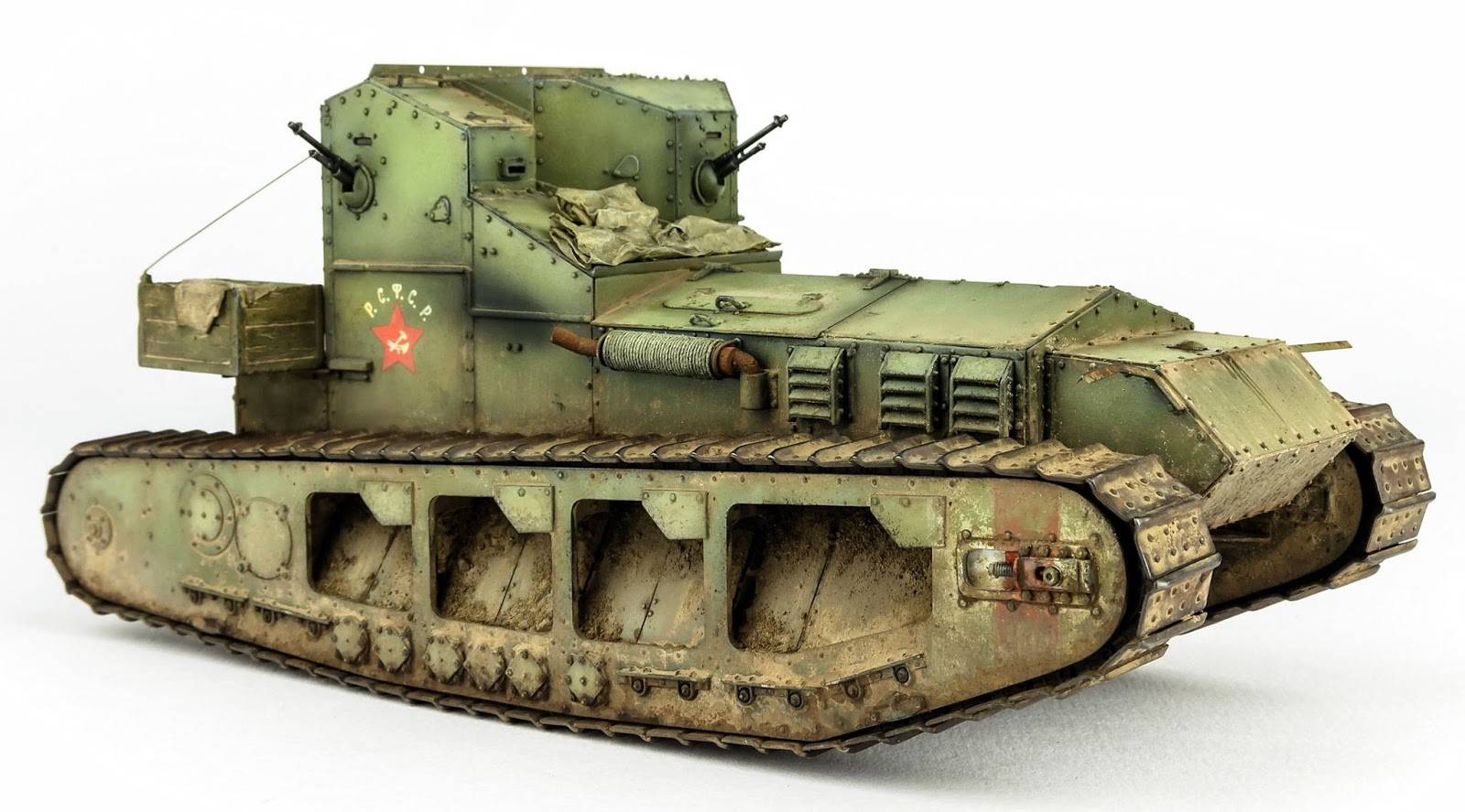 Whippet Mk A char moyen de la Première Guerre mondiale – Image 4