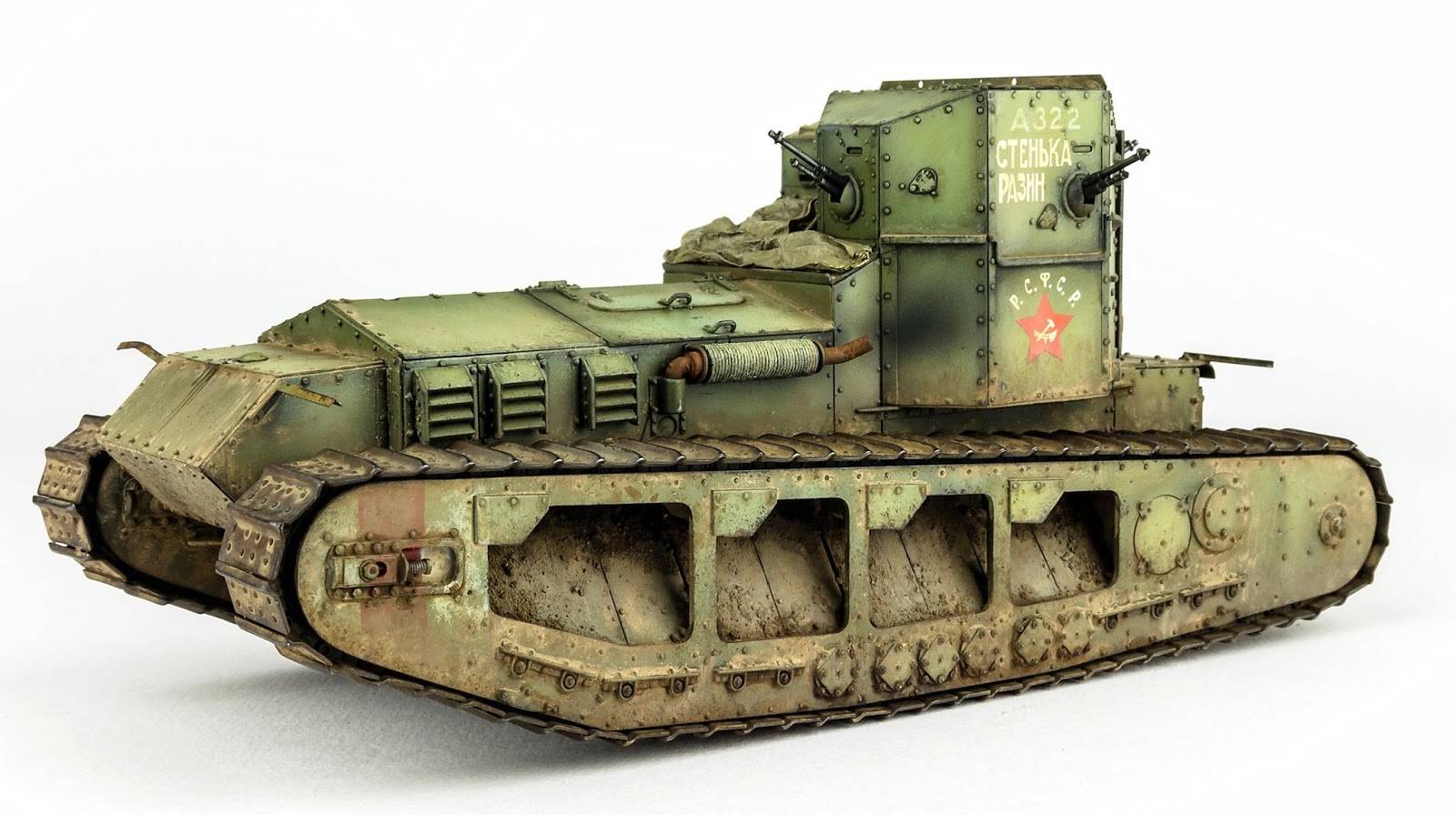 Whippet Mk A char moyen de la Première Guerre mondiale – Image 5