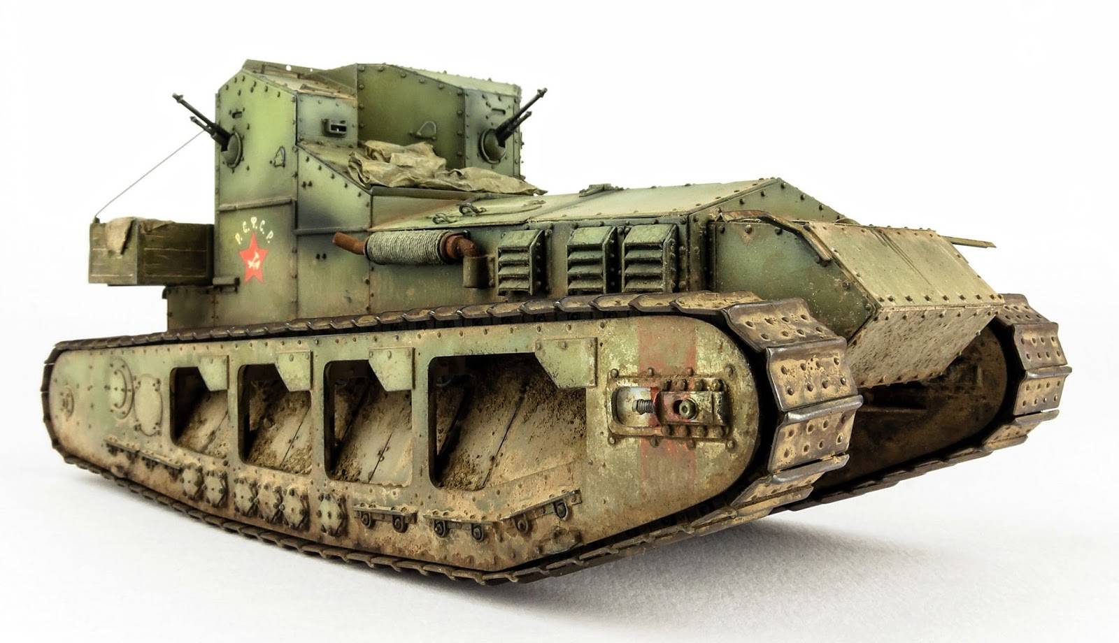 Whippet Mk A char moyen de la Première Guerre mondiale – Image 6