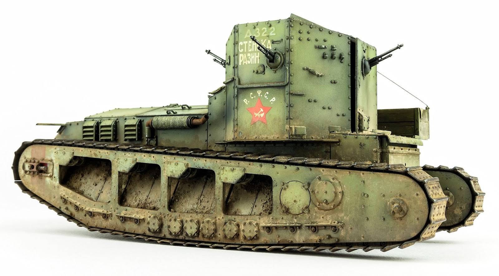 Whippet Mk A char moyen de la Première Guerre mondiale – Image 7