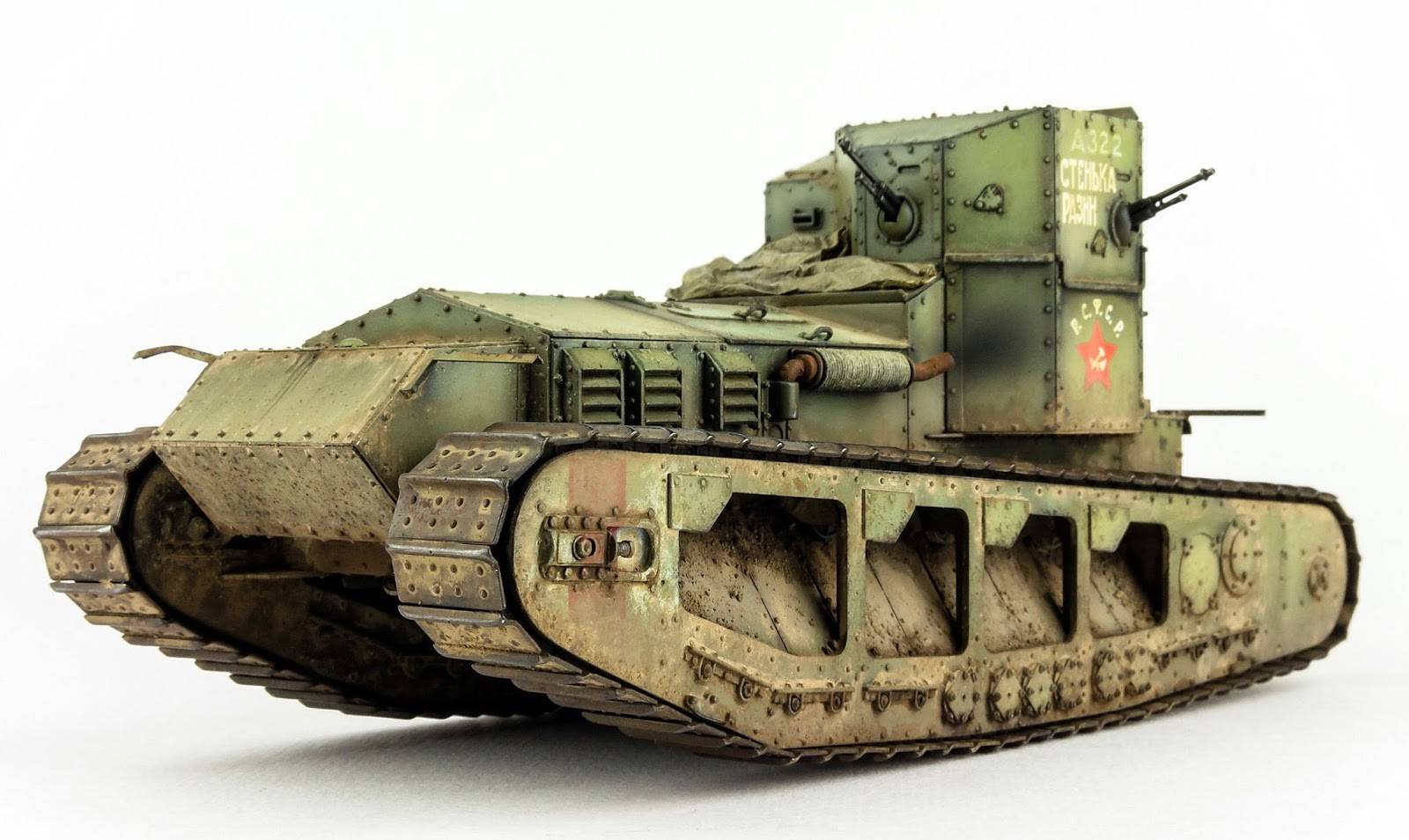 Whippet Mk A char moyen de la Première Guerre mondiale – Image 9