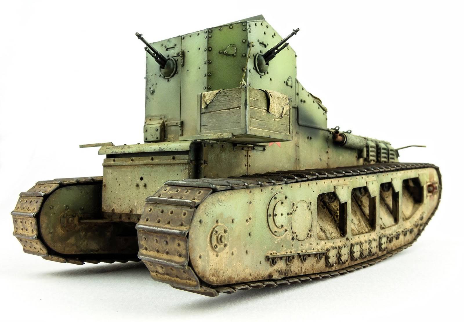 Whippet Mk A char moyen de la Première Guerre mondiale – Image 15
