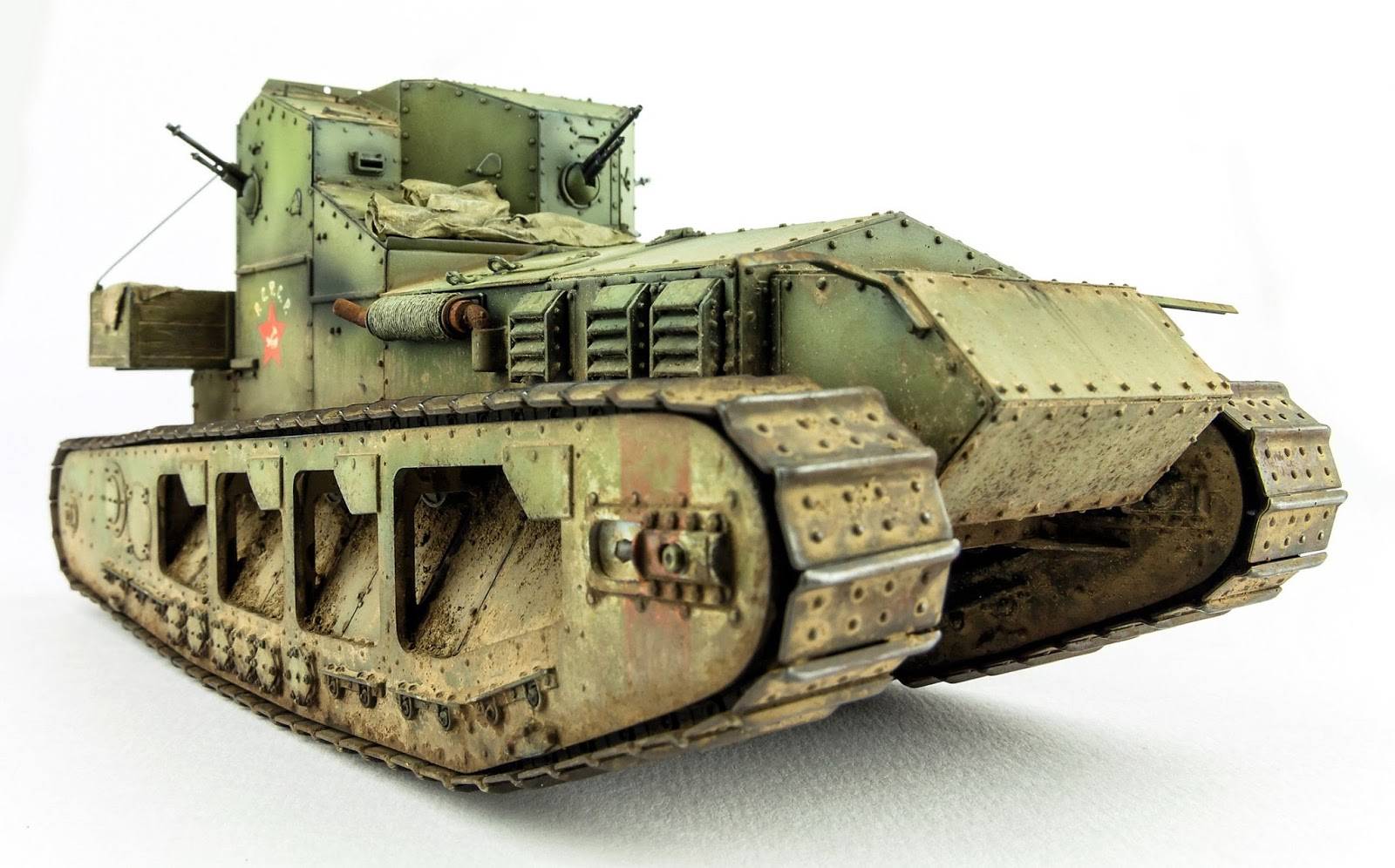 Whippet Mk A char moyen de la Première Guerre mondiale – Image 16