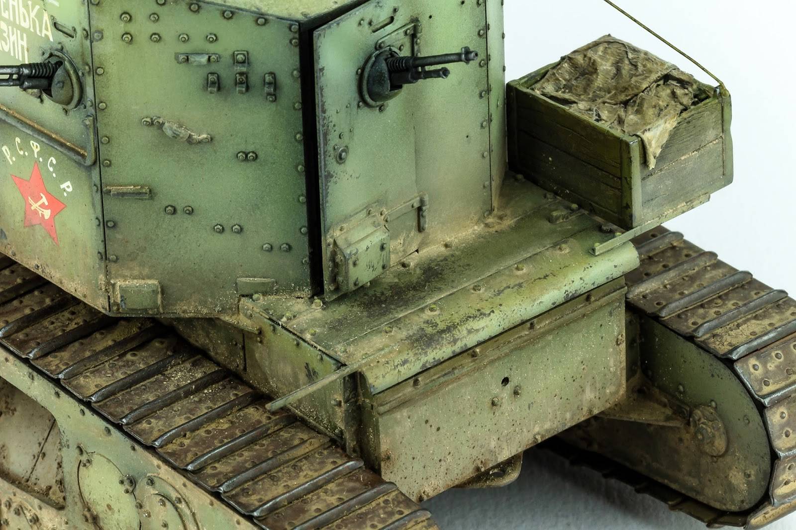 Whippet Mk A char moyen de la Première Guerre mondiale – Image 19
