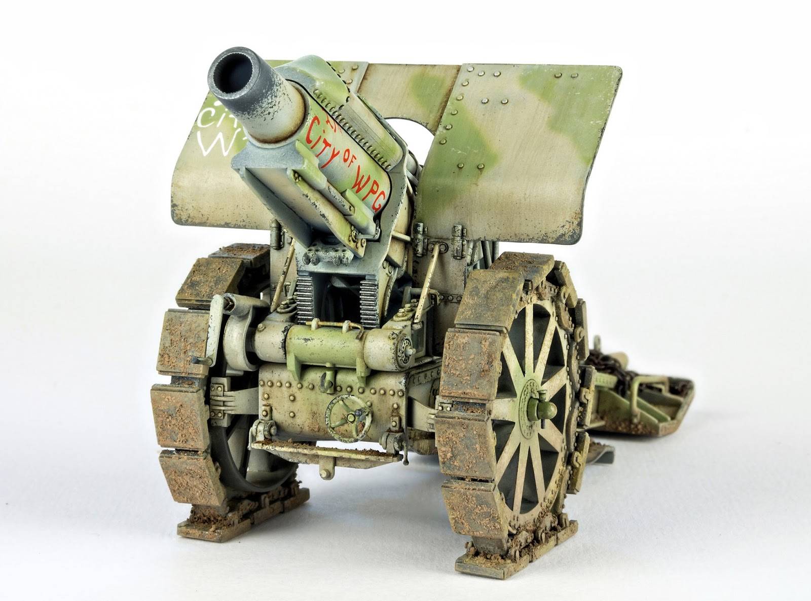WWI/ WWII GERMAN Krupp 21cm Mörser 10/16 – Image 11