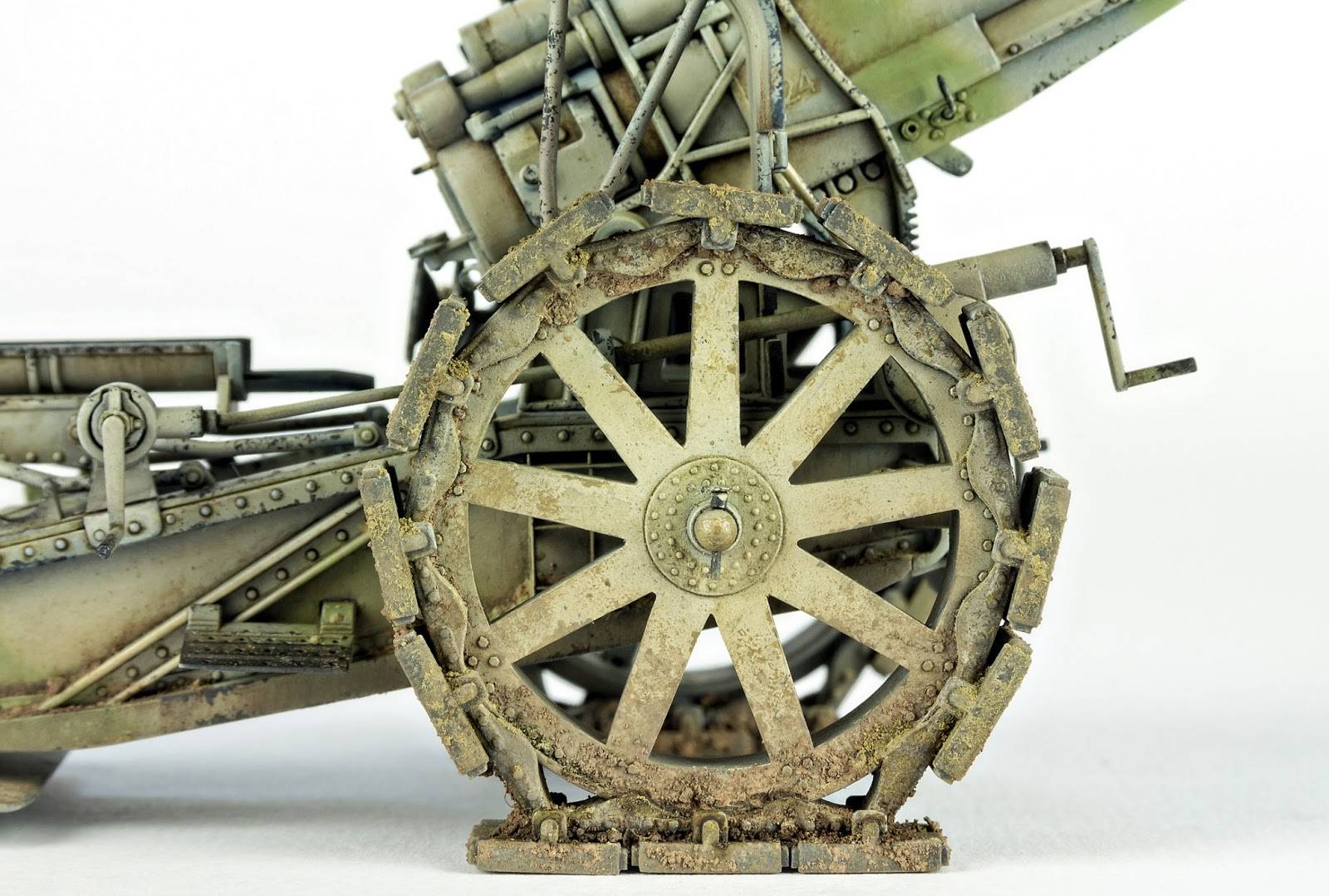 WWI/ WWII GERMAN Krupp 21cm Mörser 10/16 – Image 15