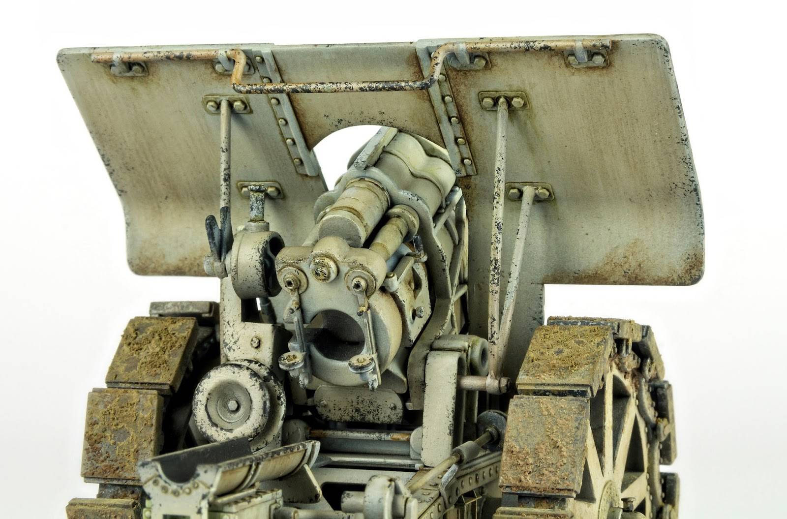 WWI/ WWII GERMAN Krupp 21cm Mörser 10/16 – Image 17
