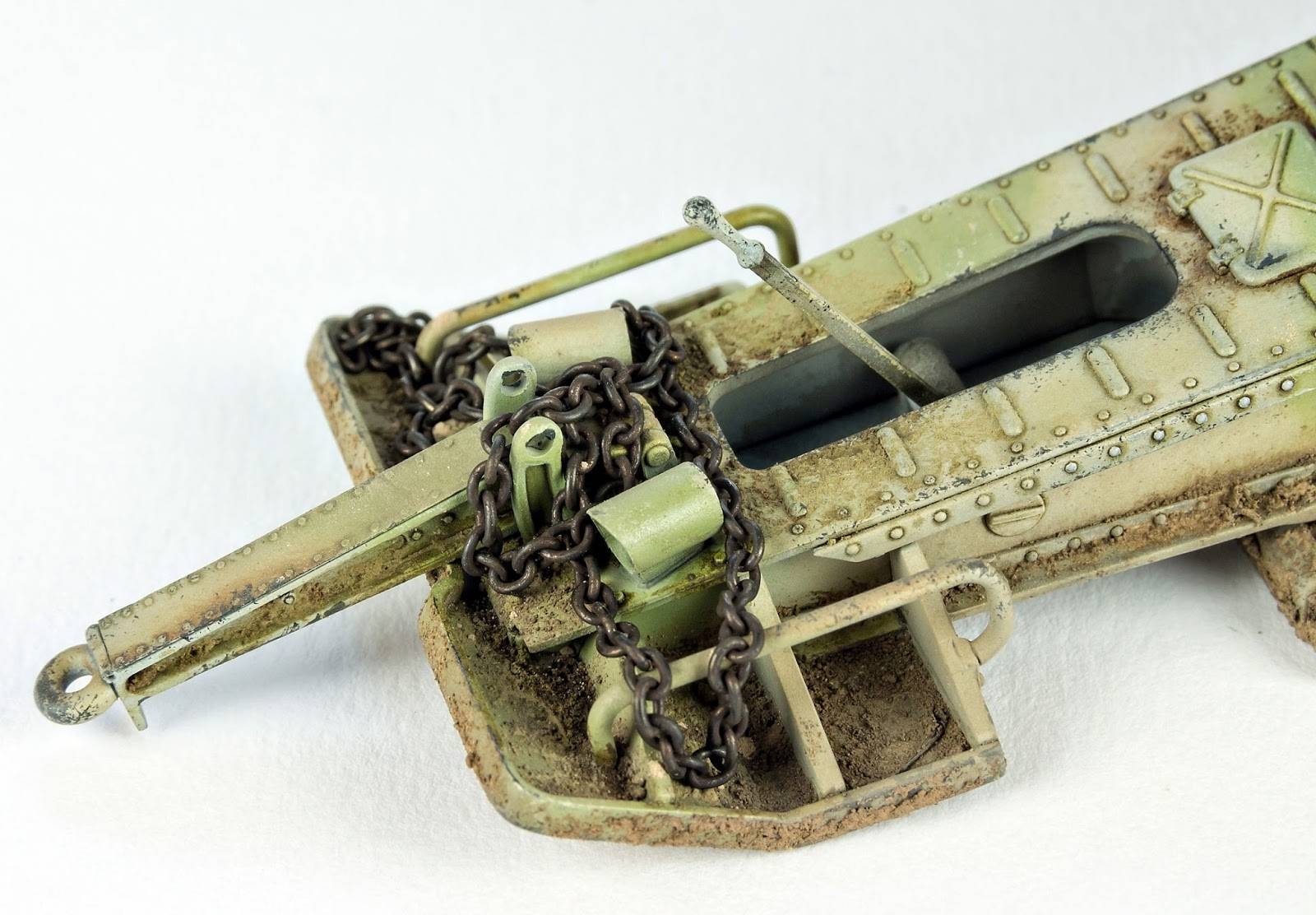 WWI/ WWII GERMAN Krupp 21cm Mörser 10/16 – Image 18