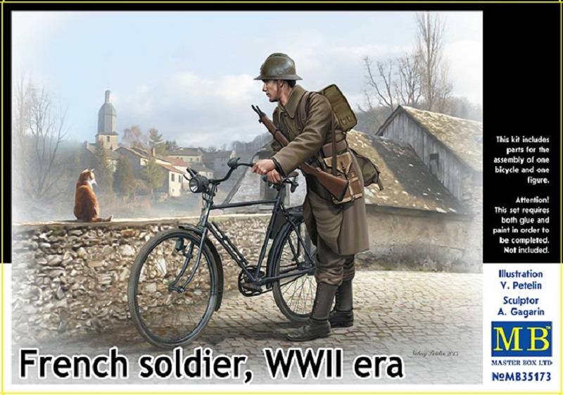 French soldier WWII era
