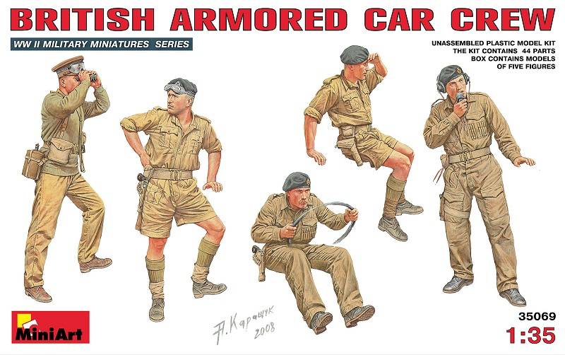BRITISH ARMORED CAR CREW