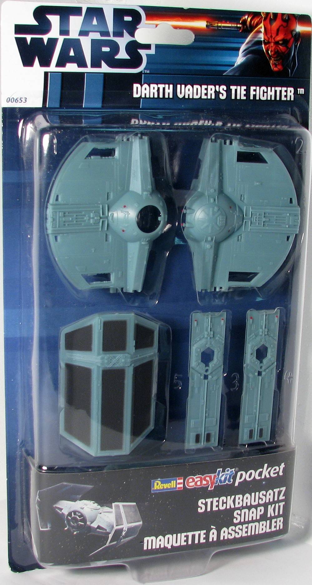 Darth Vader's TIE Fighter easykit pocket Star Wars