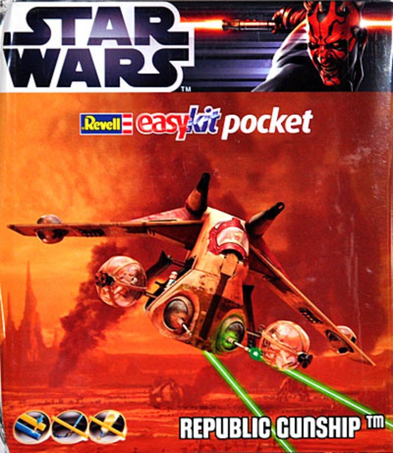 Republic Gunship easykit pocket Star Wars