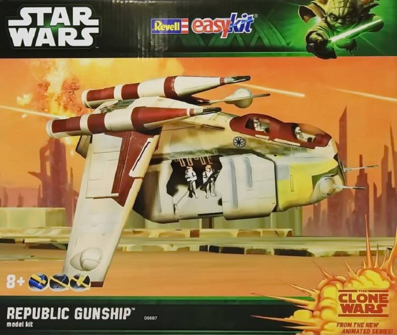 Republic Gunship - EASY KIT Star Wars