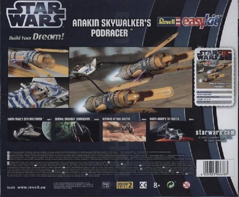 Anakin Skywalkers Podracer Easykit Star Wars – Image 3