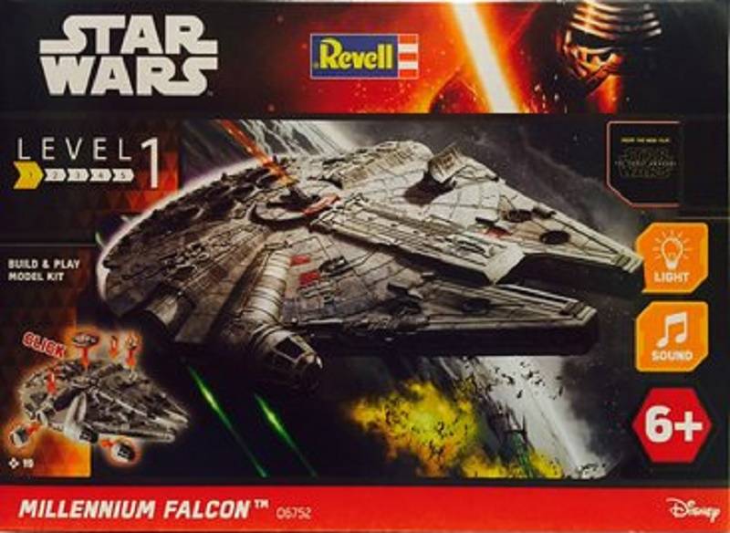Millennium Falcon Build & Play Lights/Sound Series Star Wars