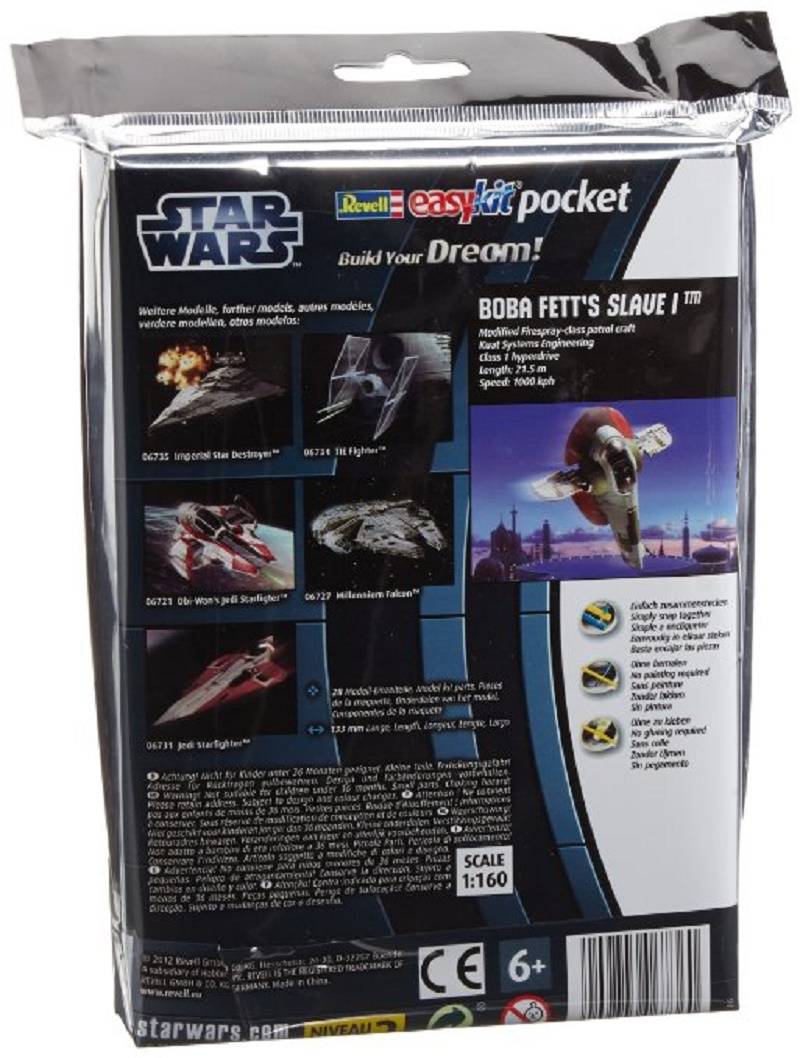 Boba Fett's Slave I easykit pocket Star Wars – Image 2