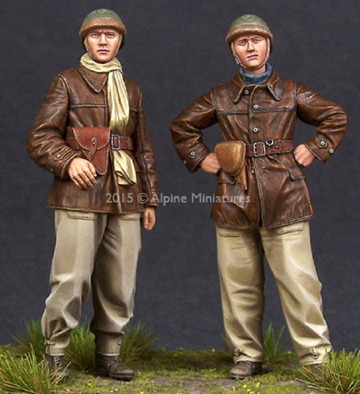 WW2 French Tank Crew et