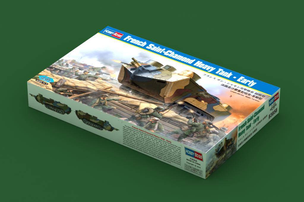 French St. Chamond Heavy Tank-early – Image 10