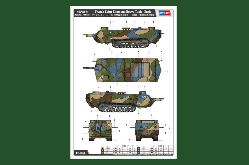 French St. Chamond Heavy Tank-early – Image 3