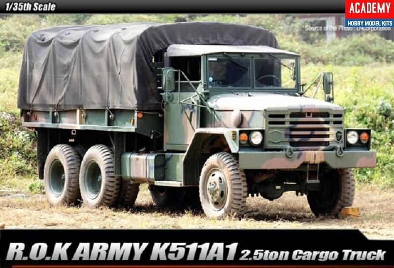 R.O.K Army K511A1 2.5ton Cargo Truck