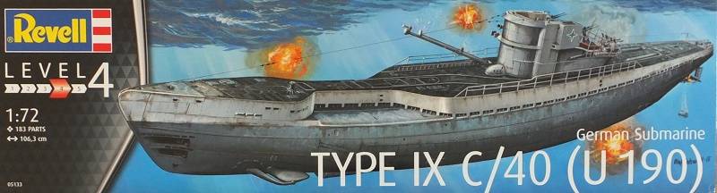 German Submarine Type IX C/40 (U 190)