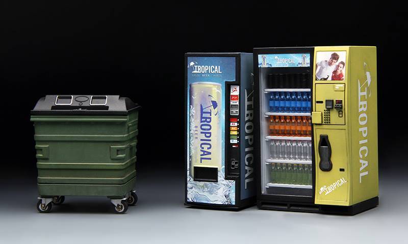 Vending Machine & Dustbin Set – Image 3
