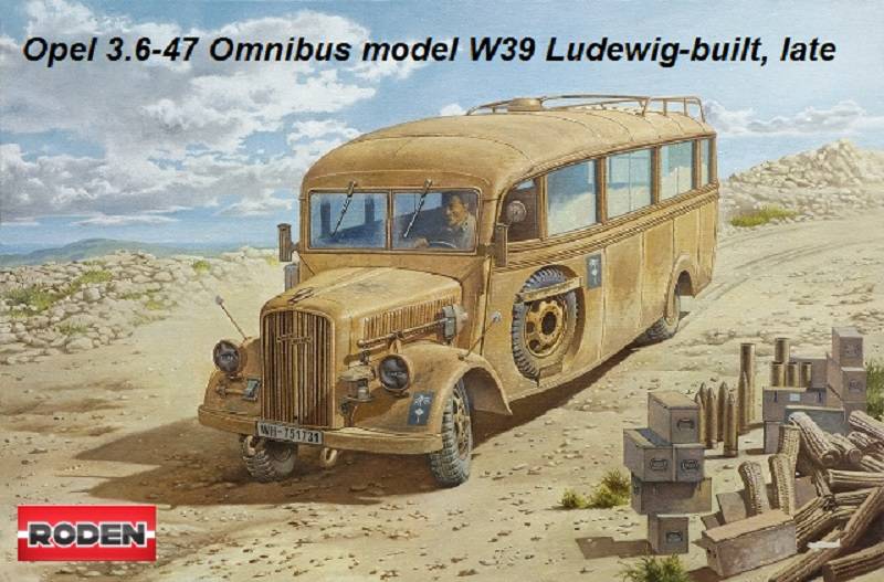 Opel Blitz 3.6 – 47 Omnibus model W39 Ludewig built late