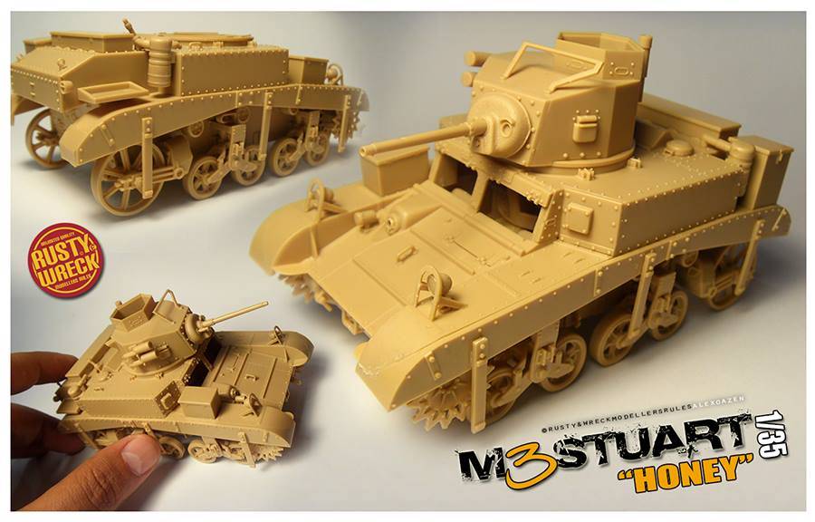 British M3 STUART HONEY – Image 12