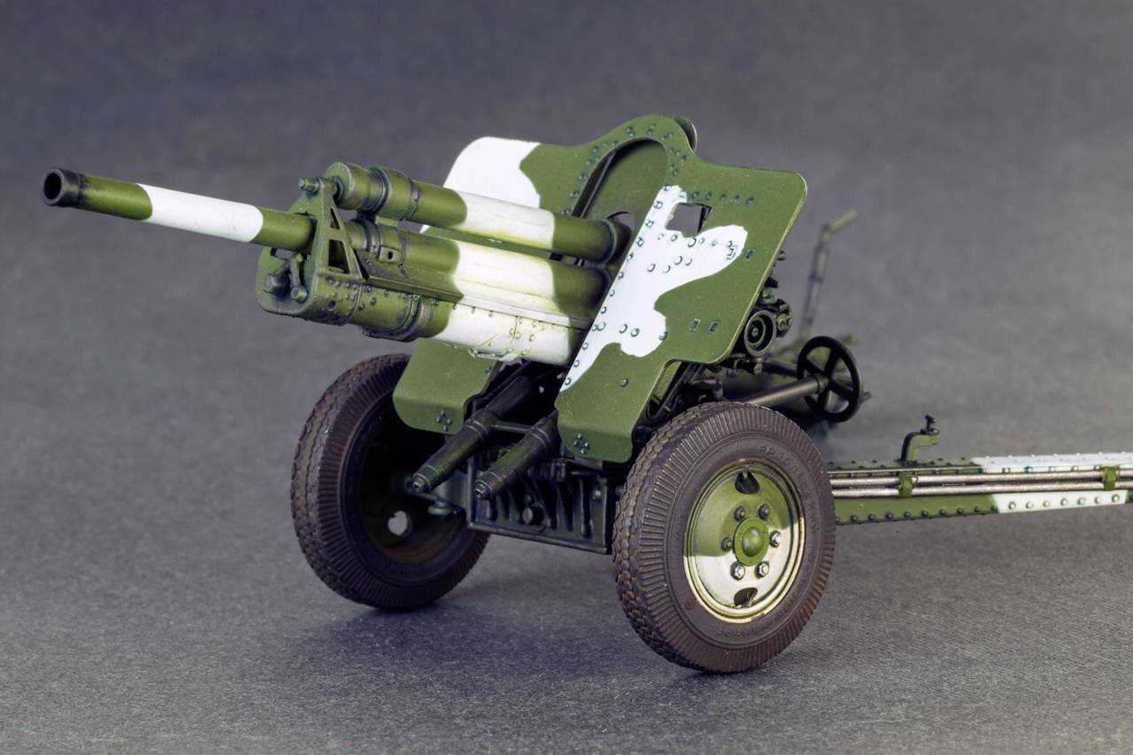USV-BR 76-mm GUN Mod.1941 w/ LIMBER AND CREW – Image 2