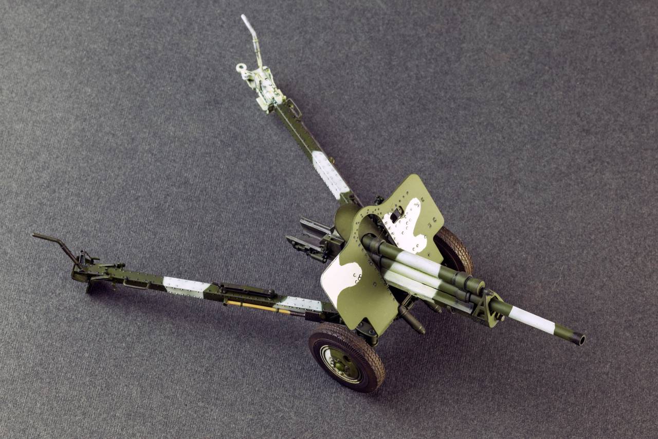 USV-BR 76-mm GUN Mod.1941 w/ LIMBER AND CREW – Image 7