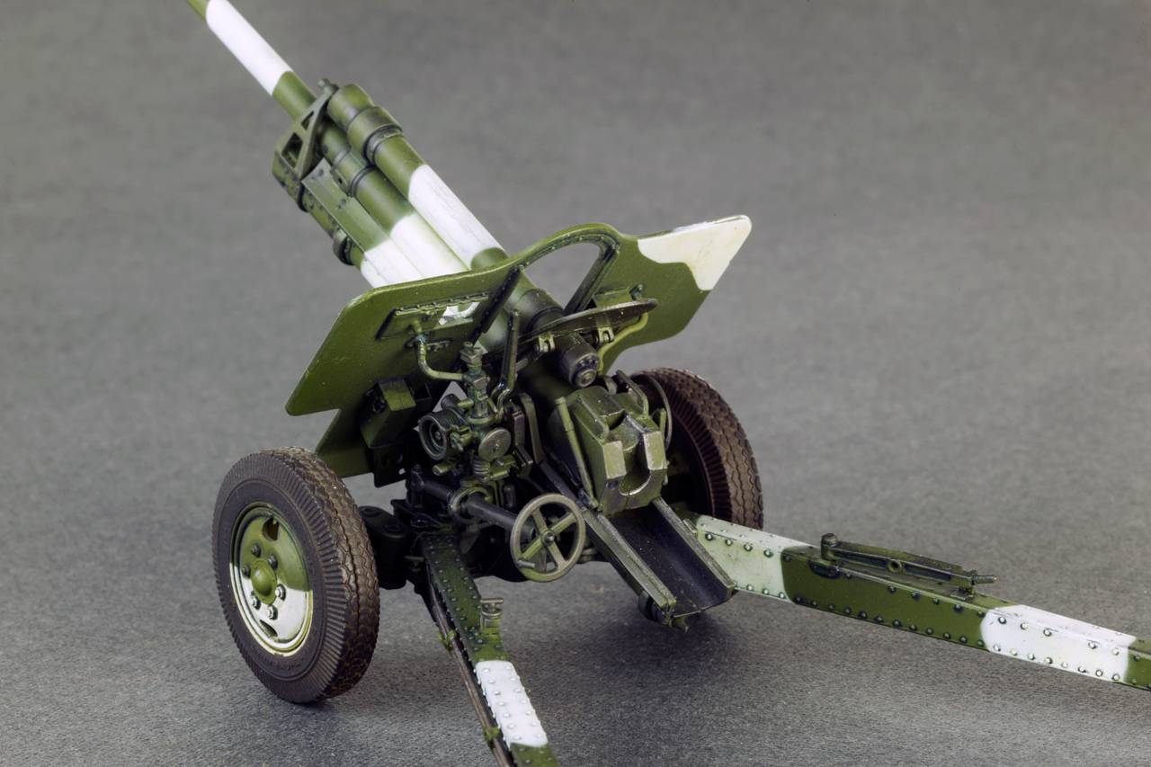 USV-BR 76-mm GUN Mod.1941 w/ LIMBER AND CREW – Image 8